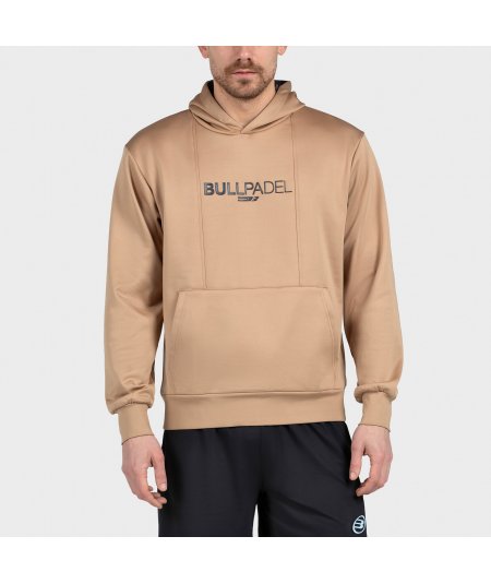 tienda de padel Madrid, tienda de padel online, tienda de padel españa, tienda de padel en linea, SUDADERA BULLPADEL ACUBE OCRE