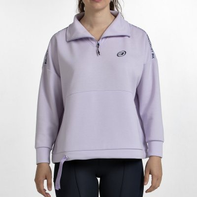 SUDADERA BULLPADEL ALASIA LILA PASTEL