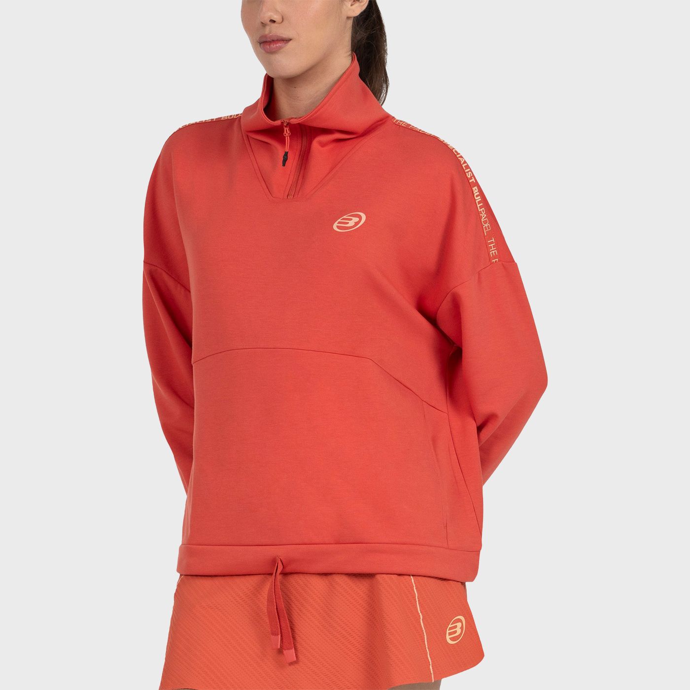 SUDADERA BULLPADEL ALASIA POMELO