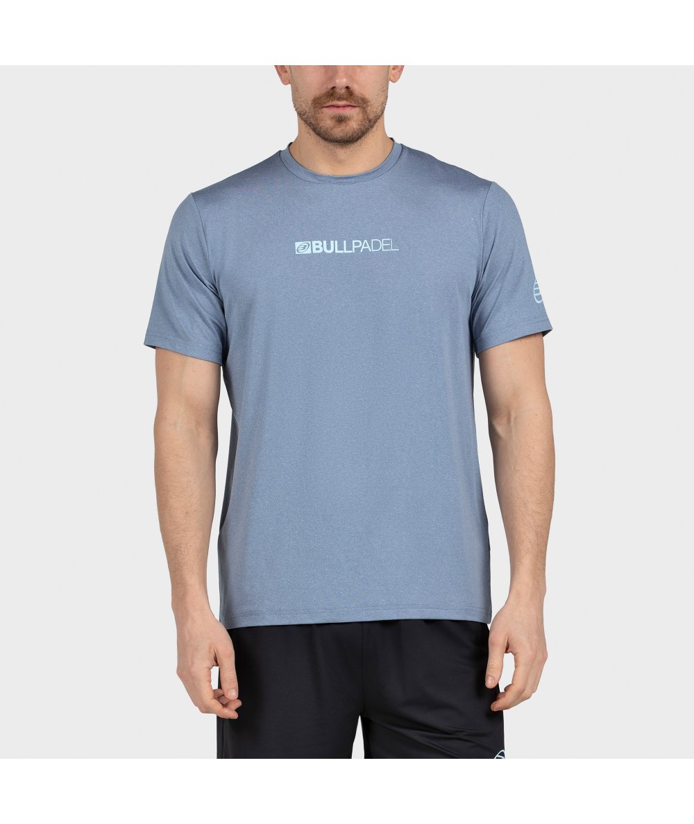 tienda de padel Madrid, tienda de padel online, tienda de padel españa, tienda de padel en linea, CAMISETA BULLPADEL COLEDIL AZU