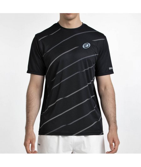 tienda de padel Madrid, tienda de padel online, tienda de padel españa, tienda de padel en linea, CAMISETA BULLPADEL CASINAS NEG