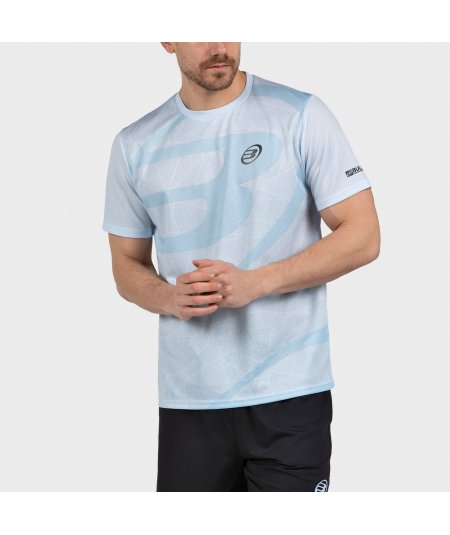 tienda de padel Madrid, tienda de padel online, tienda de padel españa, tienda de padel en linea, CAMISETA BULLPADEL CASTIL AZUL