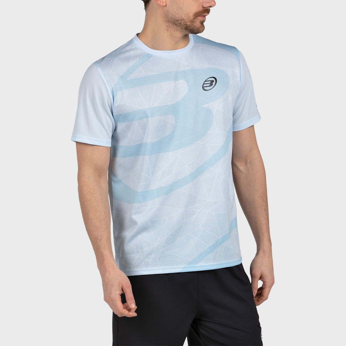 tienda de padel Madrid, tienda de padel online, tienda de padel españa, tienda de padel en linea, CAMISETA BULLPADEL CASTIL AZUL