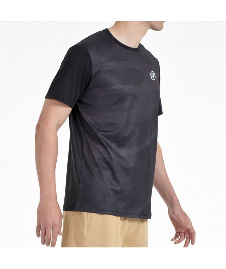 tienda de padel Madrid, tienda de padel online, tienda de padel españa, tienda de padel en linea, CAMISETA BULLPADEL CASTIL NEGR