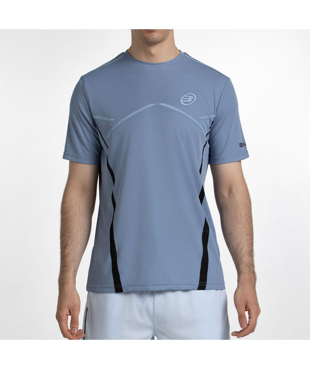 tienda de padel Madrid, tienda de padel online, tienda de padel españa, tienda de padel en linea, CAMISETA BULLPADEL CABORE AZUL