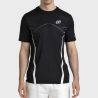 CAMISETA BULLPADEL CABORE NEGRO