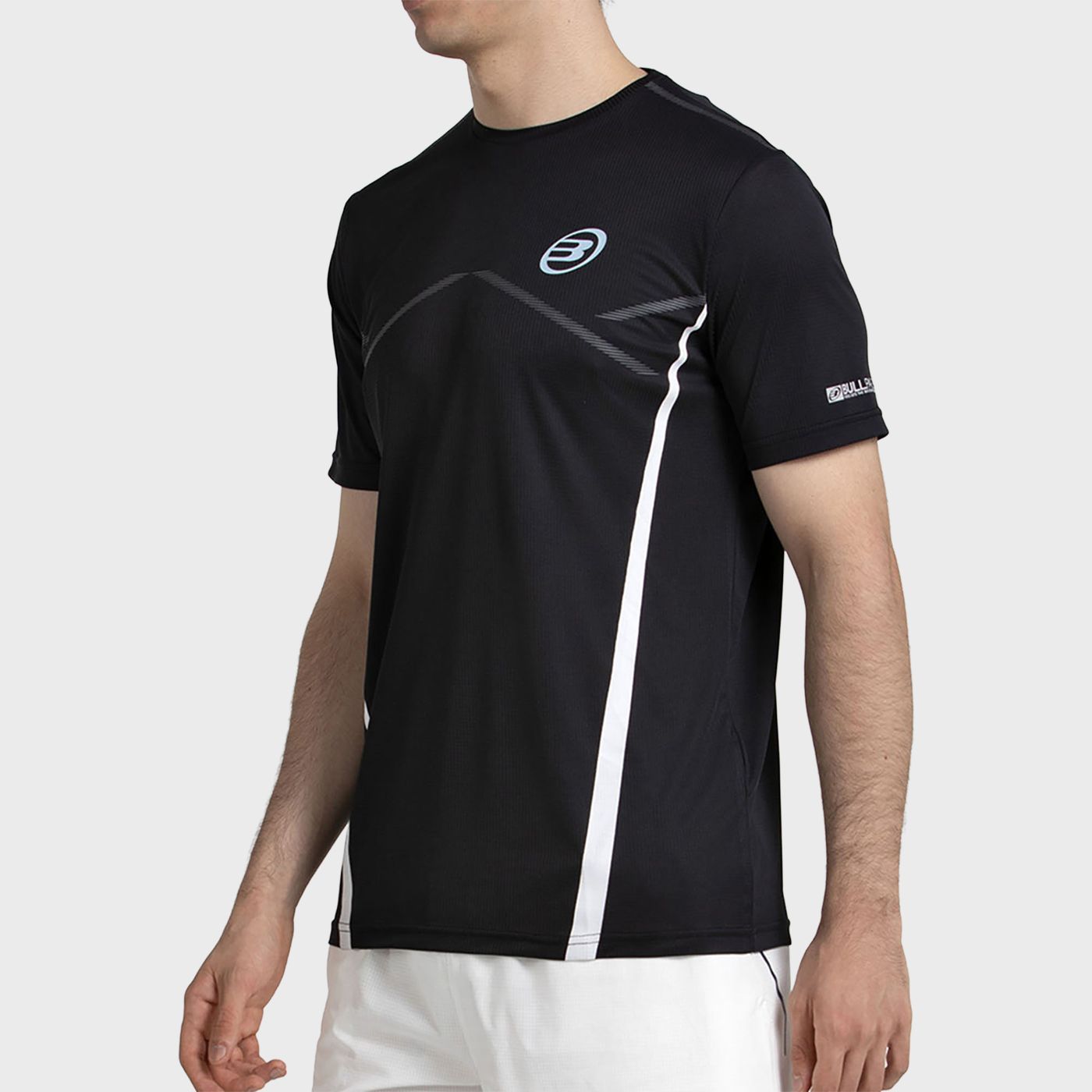 T-SHIRT BULLPADEL CABORE BLACK