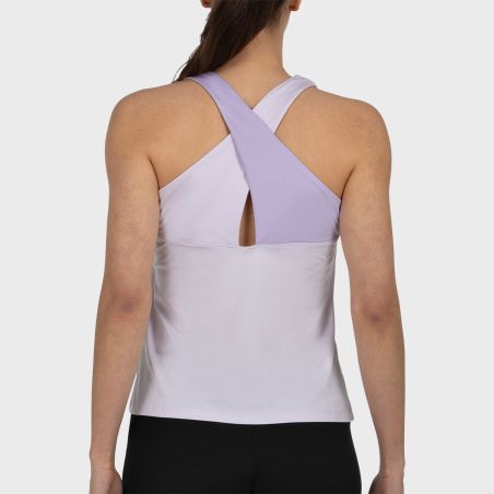 CAMISETA BULLPADEL PADO LILA PASTEL