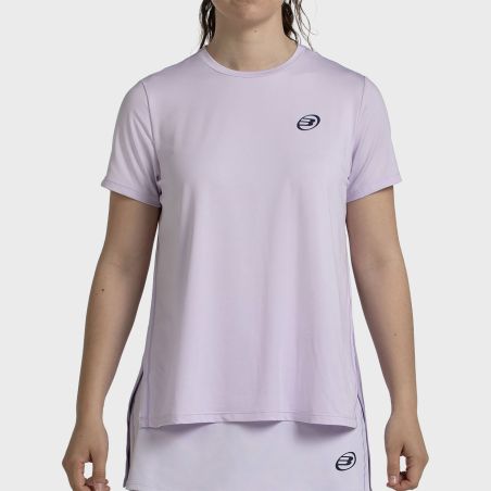 CAMISETA BULLPADEL PICASE LILA PASTEL