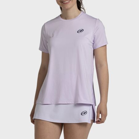 CAMISETA BULLPADEL PICASE LILA PASTEL