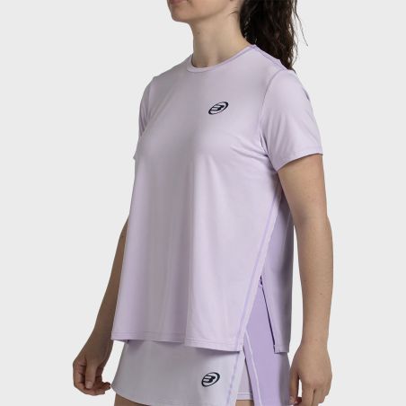 CAMISETA BULLPADEL PICASE LILA PASTEL