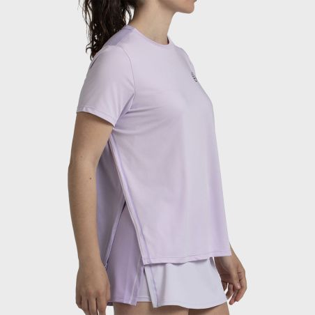 CAMISETA BULLPADEL PICASE LILA PASTEL