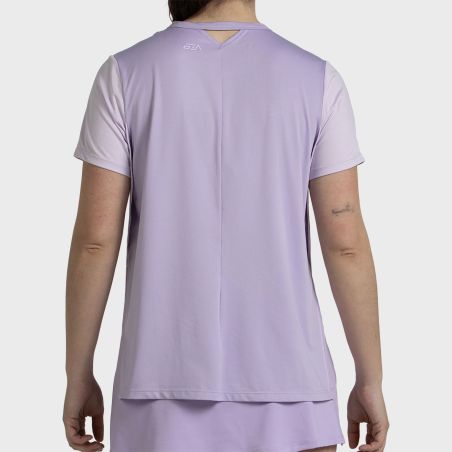 CAMISETA BULLPADEL PICASE LILA PASTEL