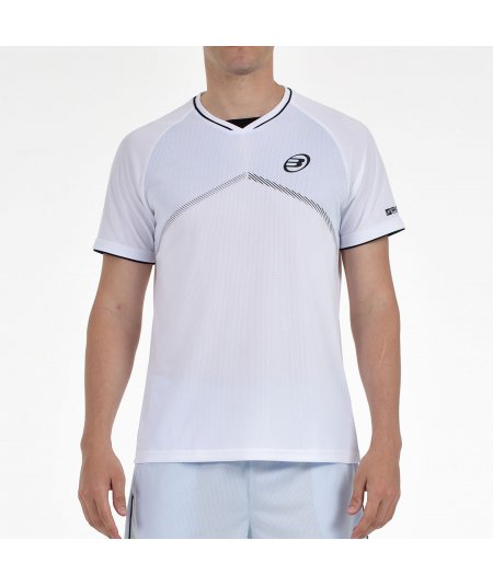 tienda de padel Madrid, tienda de padel online, tienda de padel españa, tienda de padel en linea, CAMISETA BULLPADEL CASAR BLANC