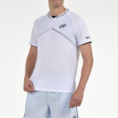 tienda de padel Madrid, tienda de padel online, tienda de padel españa, tienda de padel en linea, CAMISETA BULLPADEL CASAR BLANC