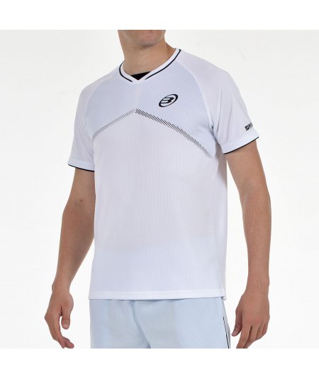 tienda de padel Madrid, tienda de padel online, tienda de padel españa, tienda de padel en linea, CAMISETA BULLPADEL CASAR BLANC