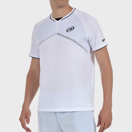 tienda de padel Madrid, tienda de padel online, tienda de padel españa, tienda de padel en linea, CAMISETA BULLPADEL CASAR BLANC