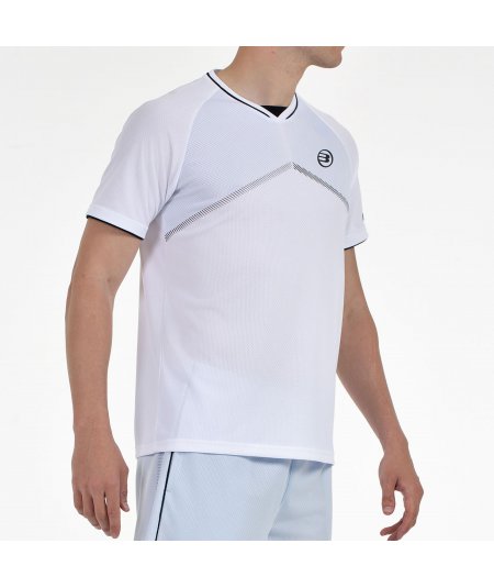 tienda de padel Madrid, tienda de padel online, tienda de padel españa, tienda de padel en linea, CAMISETA BULLPADEL CASAR BLANC