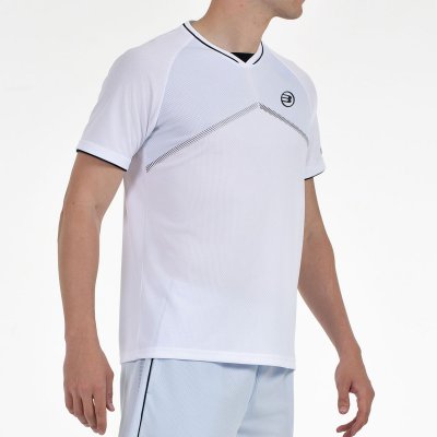 tienda de padel Madrid, tienda de padel online, tienda de padel españa, tienda de padel en linea, CAMISETA BULLPADEL CASAR BLANC