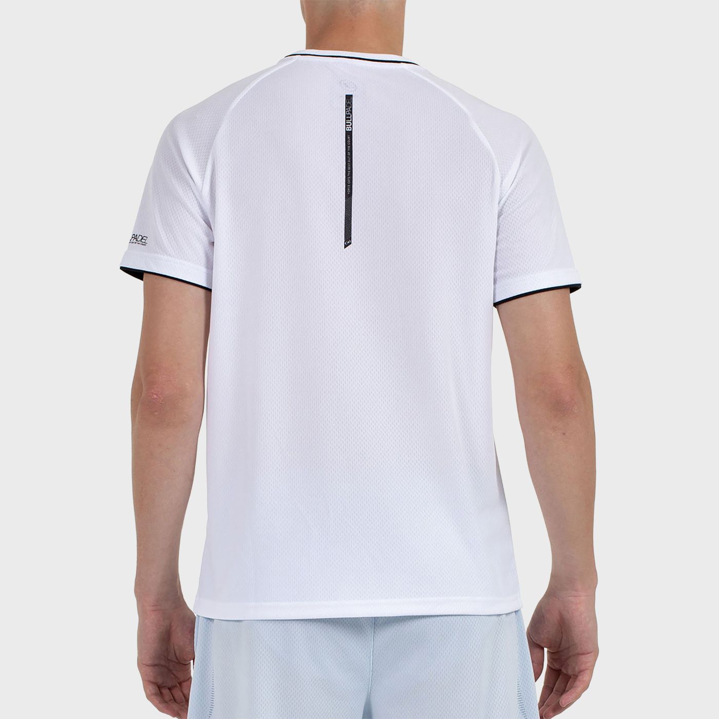 tienda de padel Madrid, tienda de padel online, tienda de padel españa, tienda de padel en linea, CAMISETA BULLPADEL CASAR BLANC