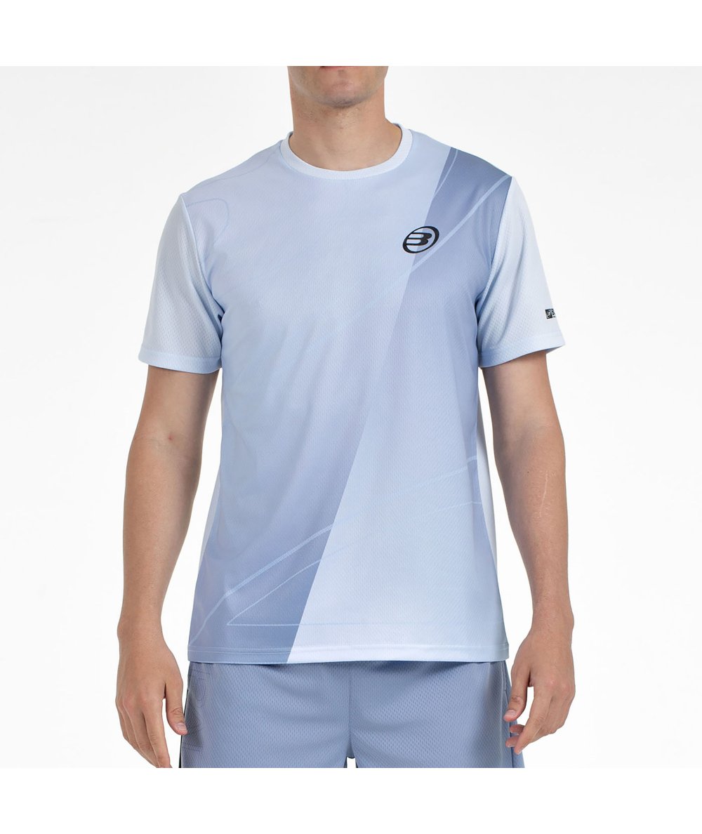 tienda de padel Madrid, tienda de padel online, tienda de padel españa, tienda de padel en linea, CAMISETA BULLPADEL CUMBRE AZUL