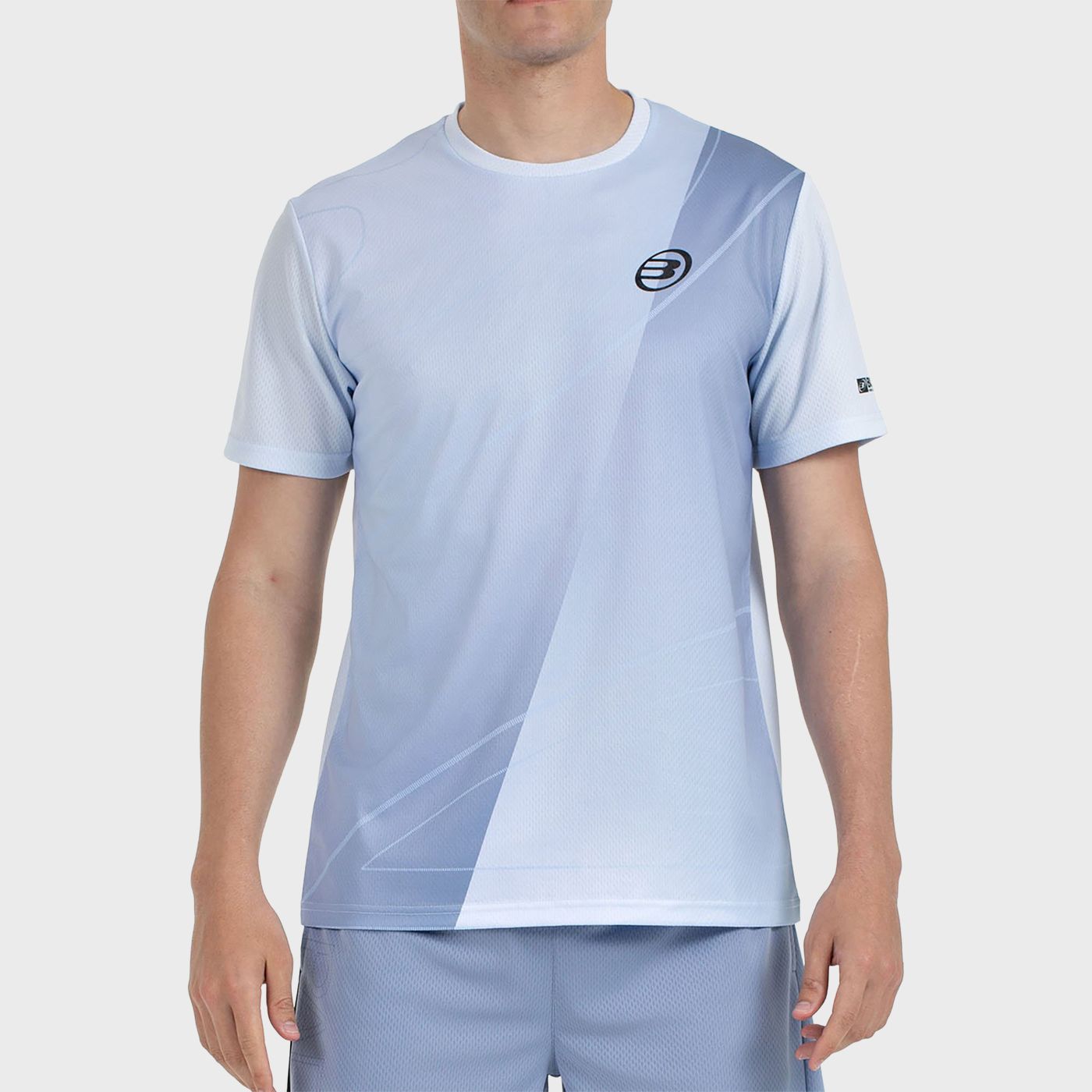 tienda de padel Madrid, tienda de padel online, tienda de padel españa, tienda de padel en linea, CAMISETA BULLPADEL CUMBRE AZUL