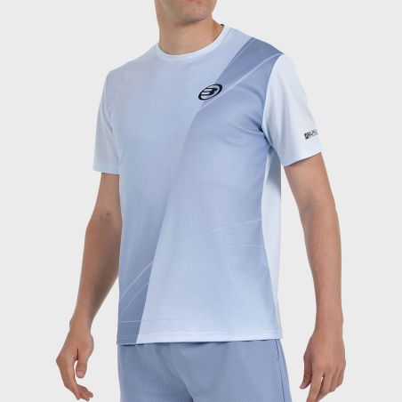 tienda de padel Madrid, tienda de padel online, tienda de padel españa, tienda de padel en linea, CAMISETA BULLPADEL CUMBRE AZUL