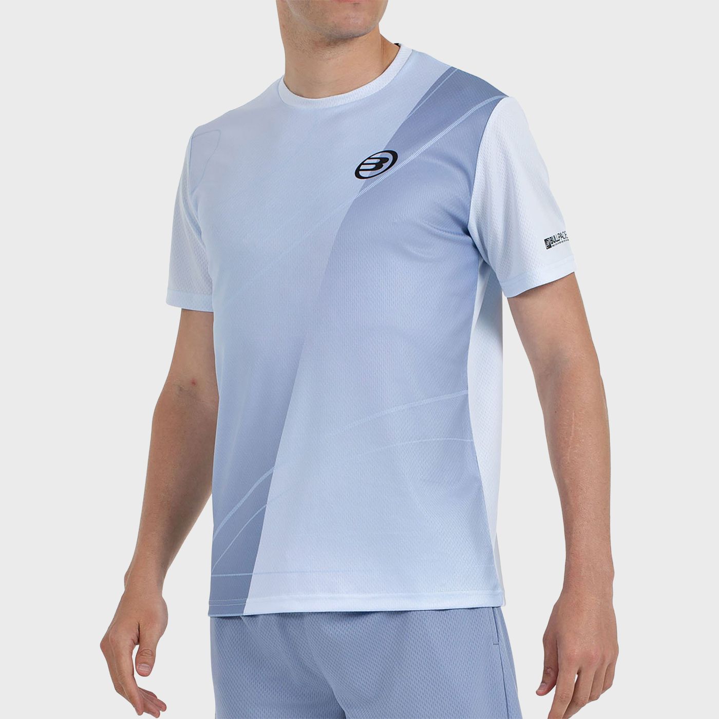 tienda de padel Madrid, tienda de padel online, tienda de padel españa, tienda de padel en linea, CAMISETA BULLPADEL CUMBRE AZUL