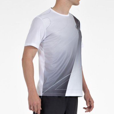 tienda de padel Madrid, tienda de padel online, tienda de padel españa, tienda de padel en linea, CAMISETA BULLPADEL CUMBRE BLAN