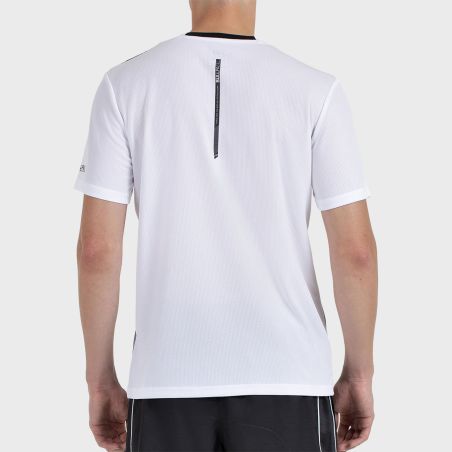 tienda de padel Madrid, tienda de padel online, tienda de padel españa, tienda de padel en linea, CAMISETA BULLPADEL CUMBRE BLAN