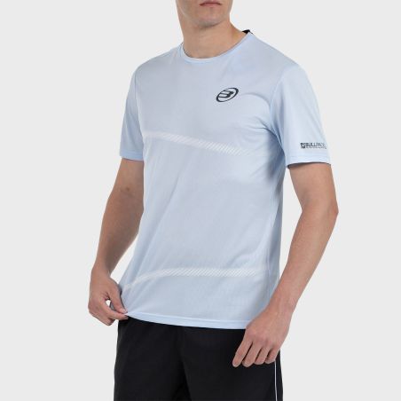 tienda de padel Madrid, tienda de padel online, tienda de padel españa, tienda de padel en linea, CAMISETA BULLPADEL CHELES AZUL