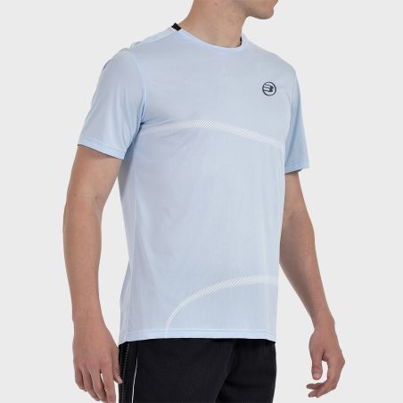 tienda de padel Madrid, tienda de padel online, tienda de padel españa, tienda de padel en linea, CAMISETA BULLPADEL CHELES AZUL