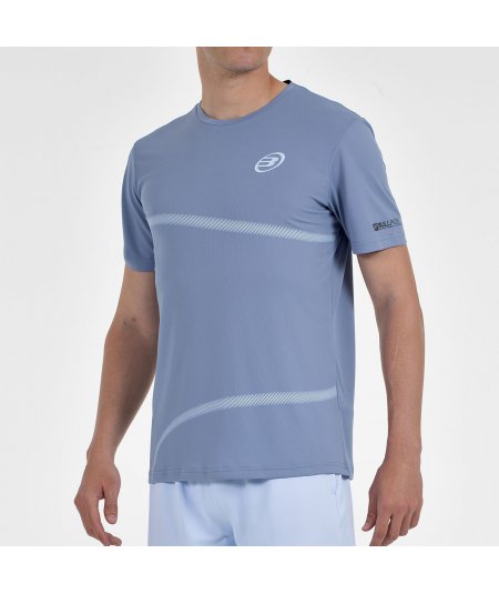 tienda de padel Madrid, tienda de padel online, tienda de padel españa, tienda de padel en linea, CAMISETA BULLPADEL CHELES AZUL