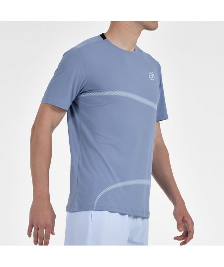 tienda de padel Madrid, tienda de padel online, tienda de padel españa, tienda de padel en linea, CAMISETA BULLPADEL CHELES AZUL