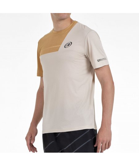 tienda de padel Madrid, tienda de padel online, tienda de padel españa, tienda de padel en linea, CAMISETA BULLPADEL CACIN BEIGE