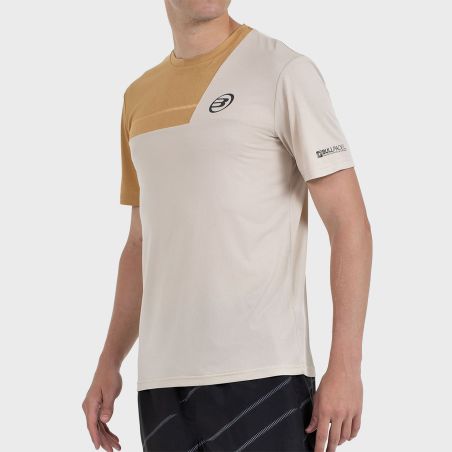 CAMISETA BULLPADEL CACIN BEIGE VIGORE