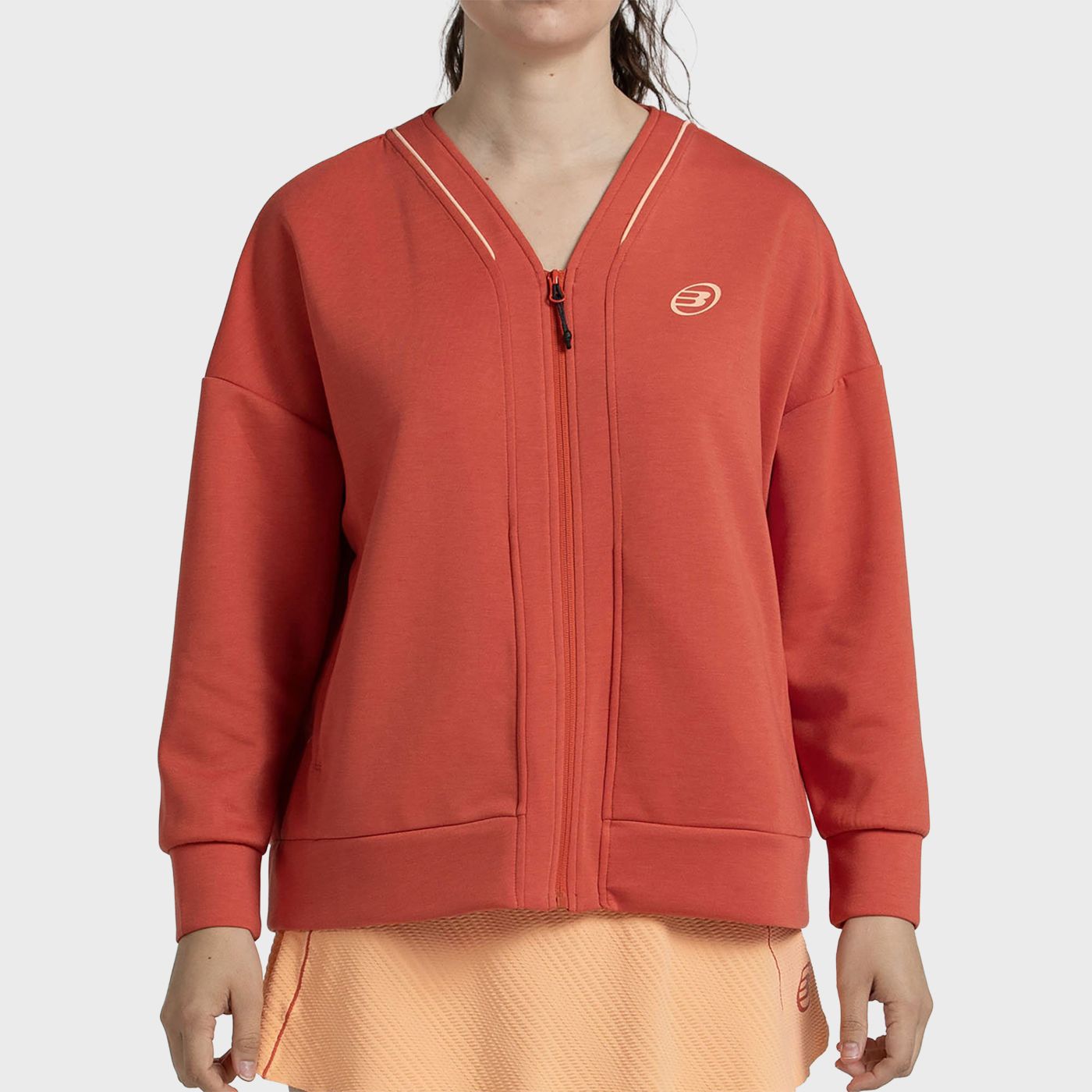 SUDADERA BULLPADEL ACENA POMELO