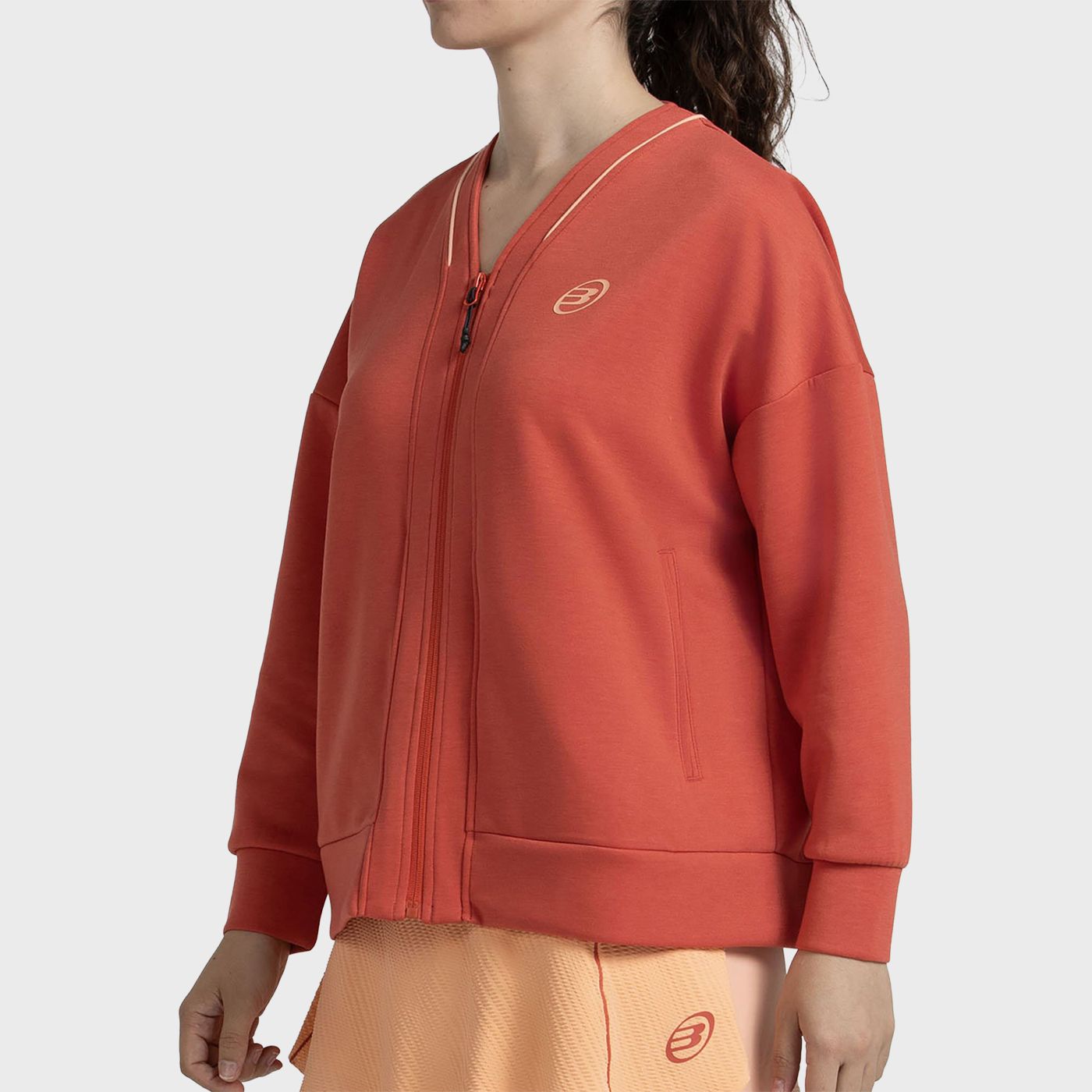 SUDADERA BULLPADEL ACENA POMELO
