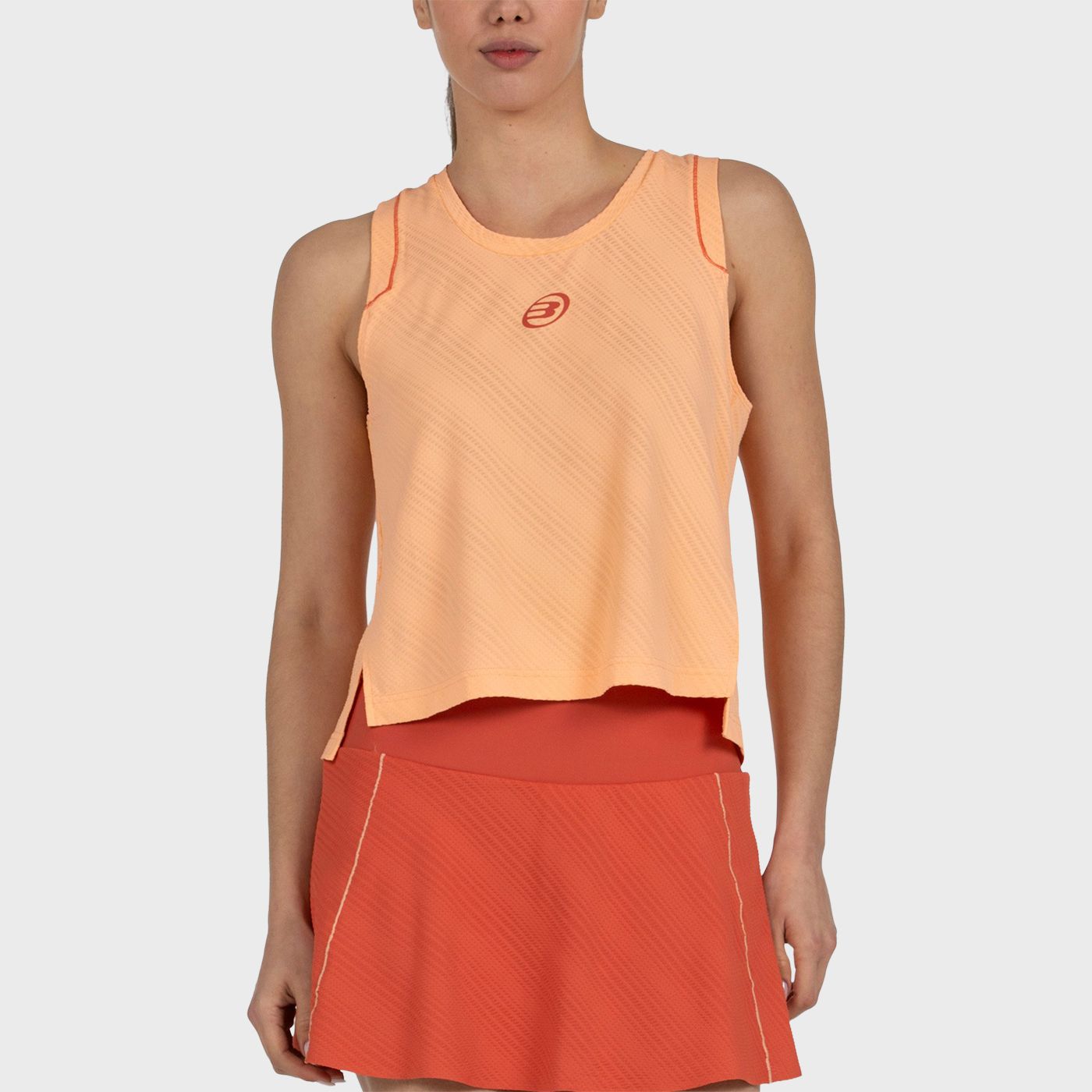 CAMISETA BULLPADEL AMALIA NARANJA PASTEL