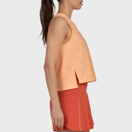 CAMISETA BULLPADEL AMALIA NARANJA PASTEL