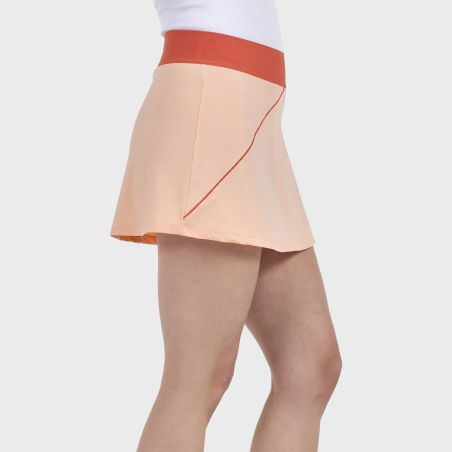 FALDA BULLPADEL ASEGUR NARANJA PASTEL