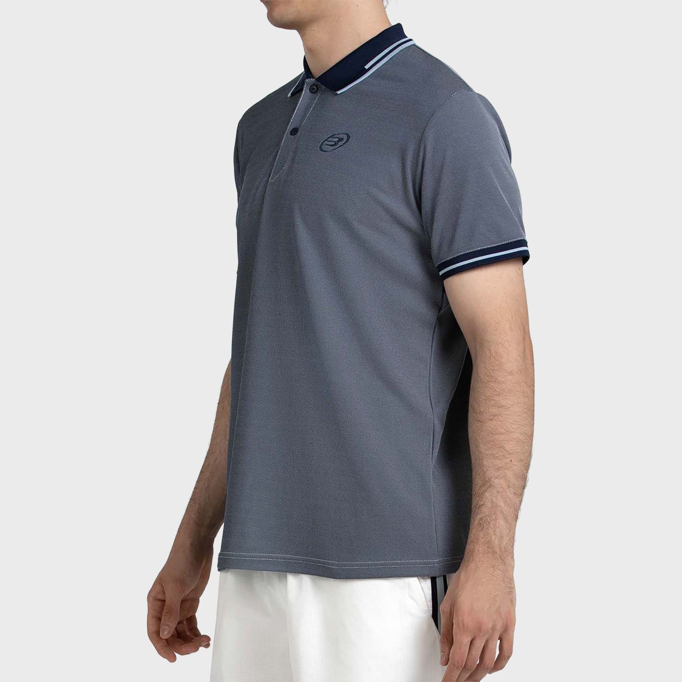 POLO BULLPADEL TENFE AZUL MARINO TEJ. BICOLOR