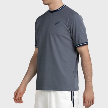CAMISETA BULLPADEL TORREME AZUL MARINO TEJ.BICOLOR
