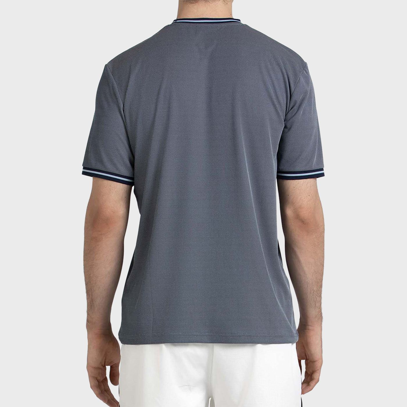 CAMISETA BULLPADEL TORREME AZUL MARINO TEJ.BICOLOR