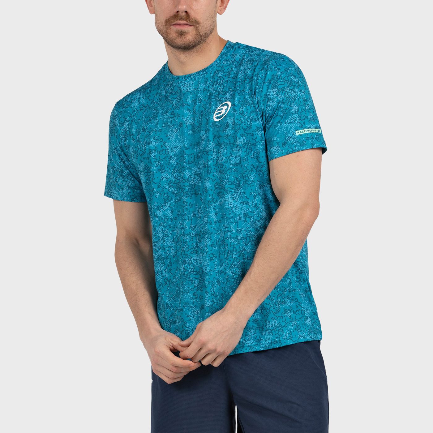 tienda de padel Madrid, tienda de padel online, tienda de padel españa, tienda de padel en linea, CAMISETA BULLPADEL MASAMA VERD