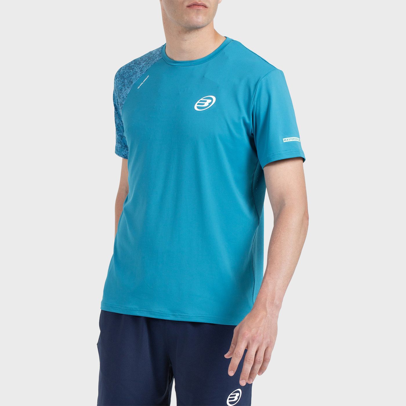 CAMISETA BULLPADEL MAZARON VERDE AZULADO