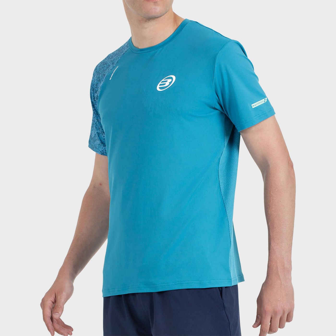 CAMISETA BULLPADEL MAZARON VERDE AZULADO