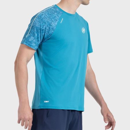 CAMISETA BULLPADEL MAZARON VERDE AZULADO