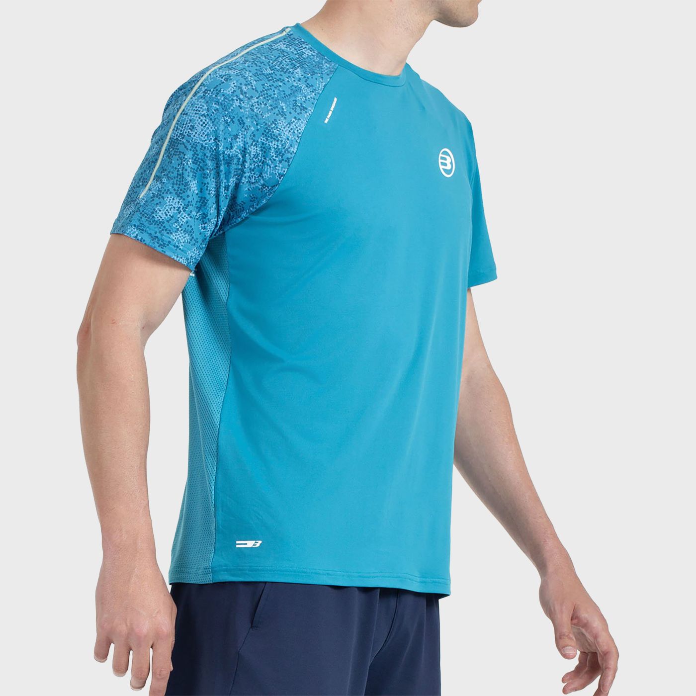 CAMISETA BULLPADEL MAZARON VERDE AZULADO