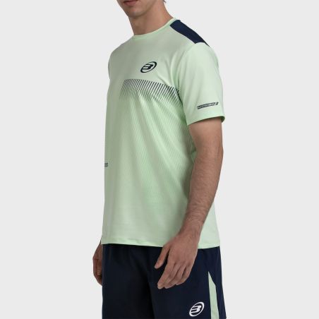 CAMISETA BULLPADEL MOTRIL VERDE ACIDO